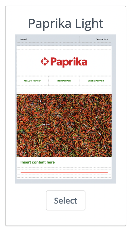 Paprika light theme